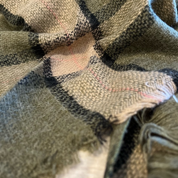 NWT Plaid Blanket Scarf Wrap - Picture 12 of 16